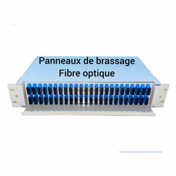 Panneaux de brassage Fibre optique - Teltech